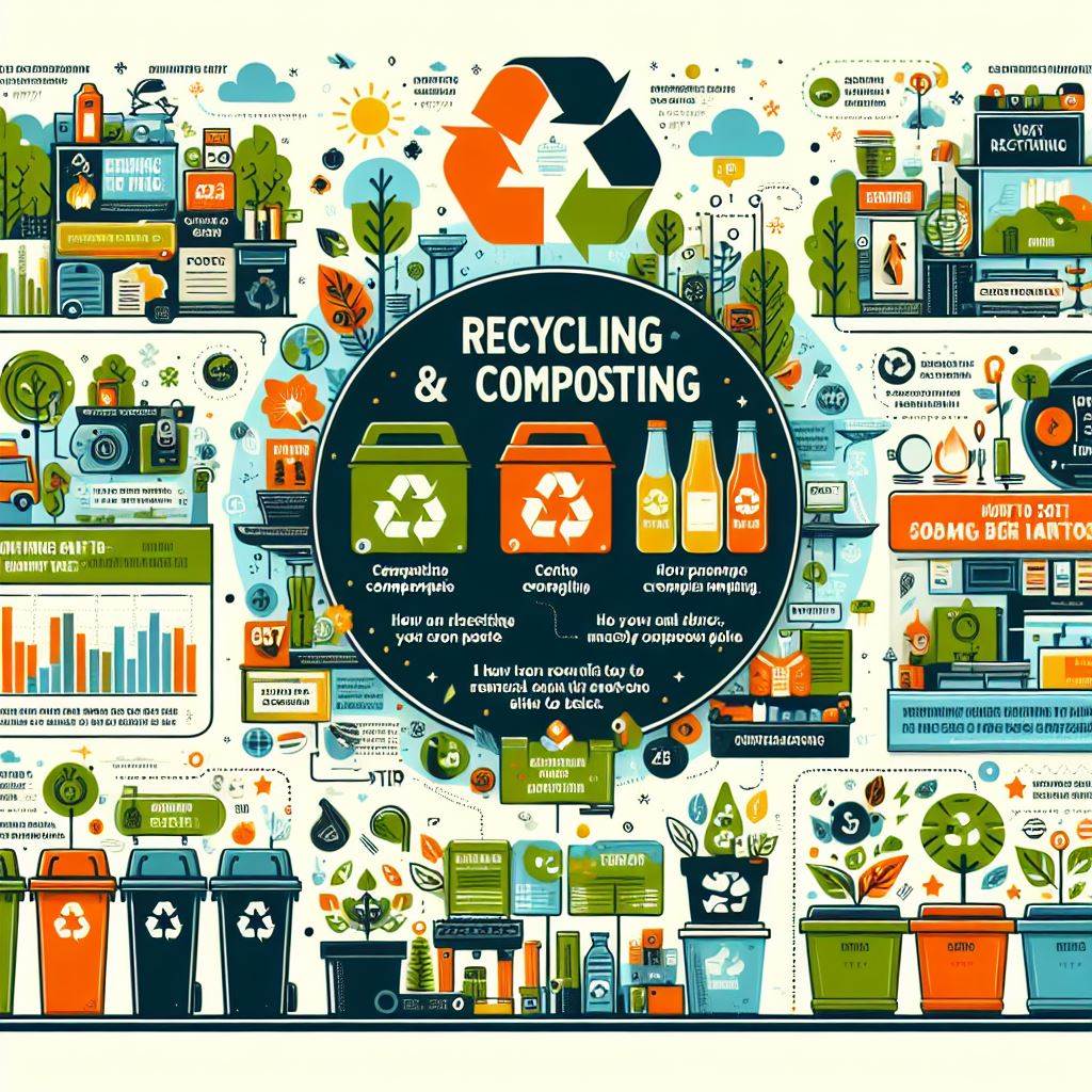 Cum să facem o diferență prin reciclare și compostare