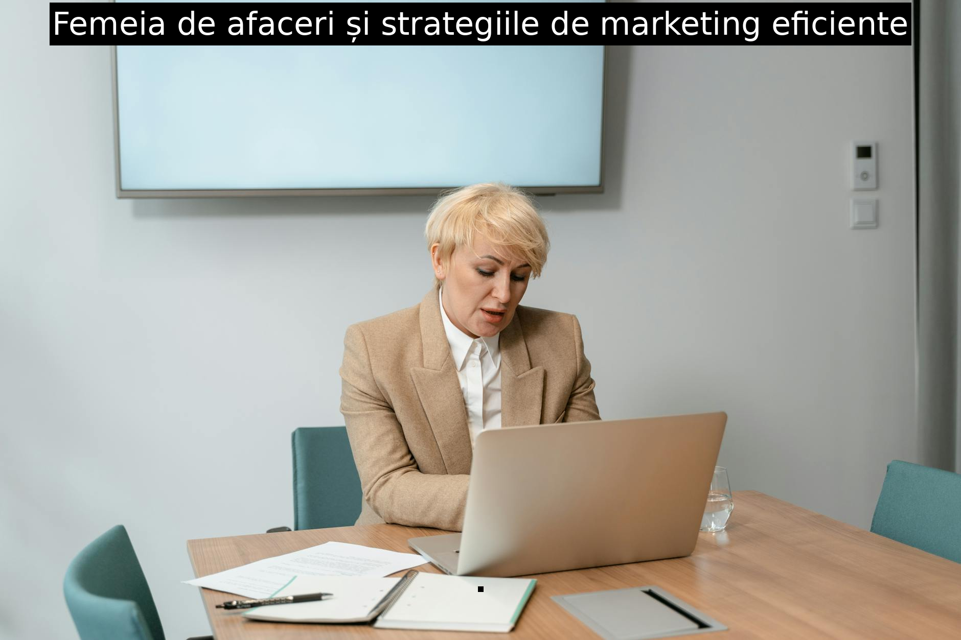 Femeia de afaceri și strategiile de marketing eficiente
